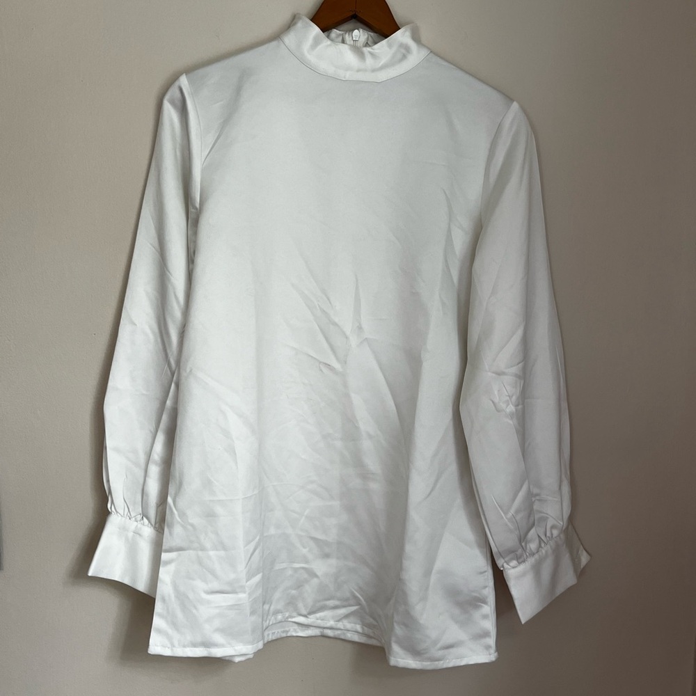 Long Sleeve White Top